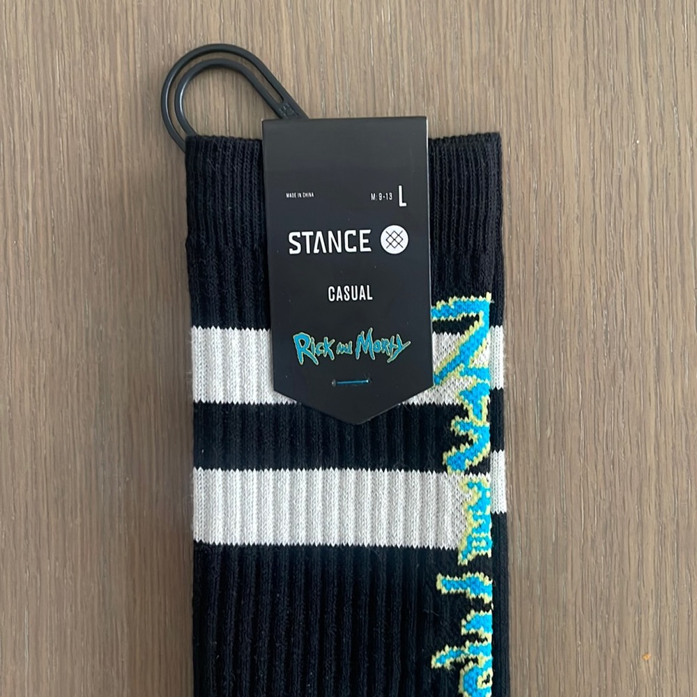 Stance Rick And Morty Crew Socks